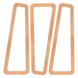 Меко огледало с тройна колона