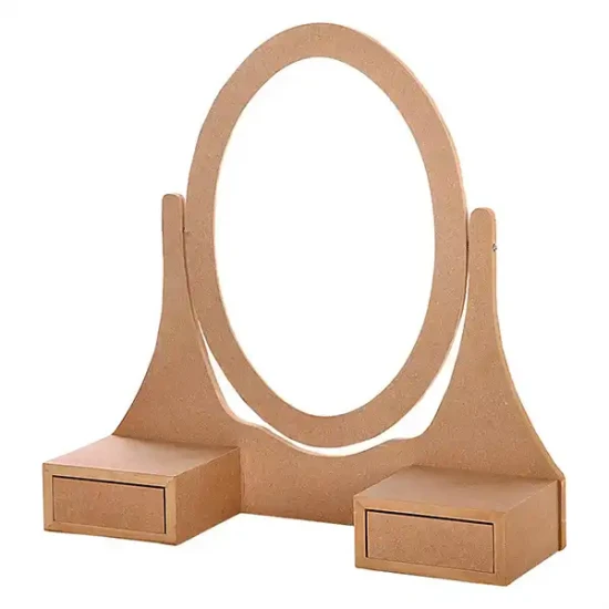 Овално огледало за грим